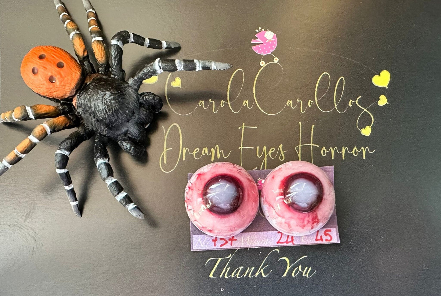 Zombie - 24mm FLAT 737 | Reborn Doll Eyes | CarolaCarollsEyes