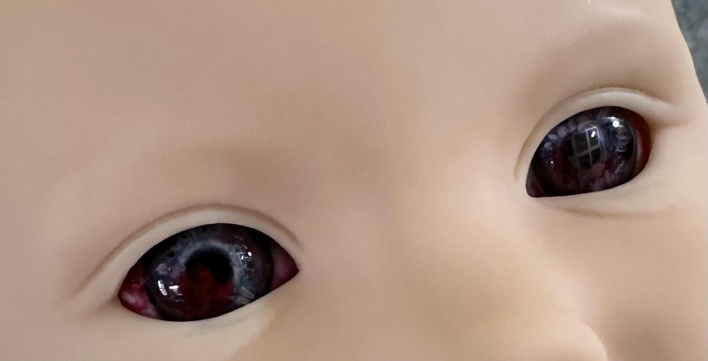 Zombie - 24mm FLAT 1913 | Reborn Doll Eyes | CarolaCarollsEyes
