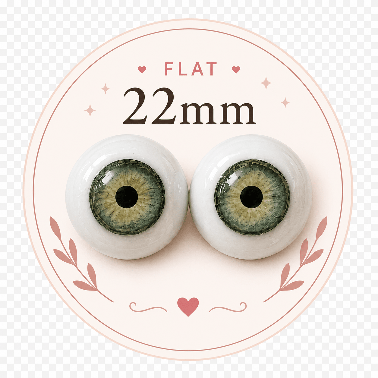 Occhi Reborn Flat da 22mm - Il mio negozio