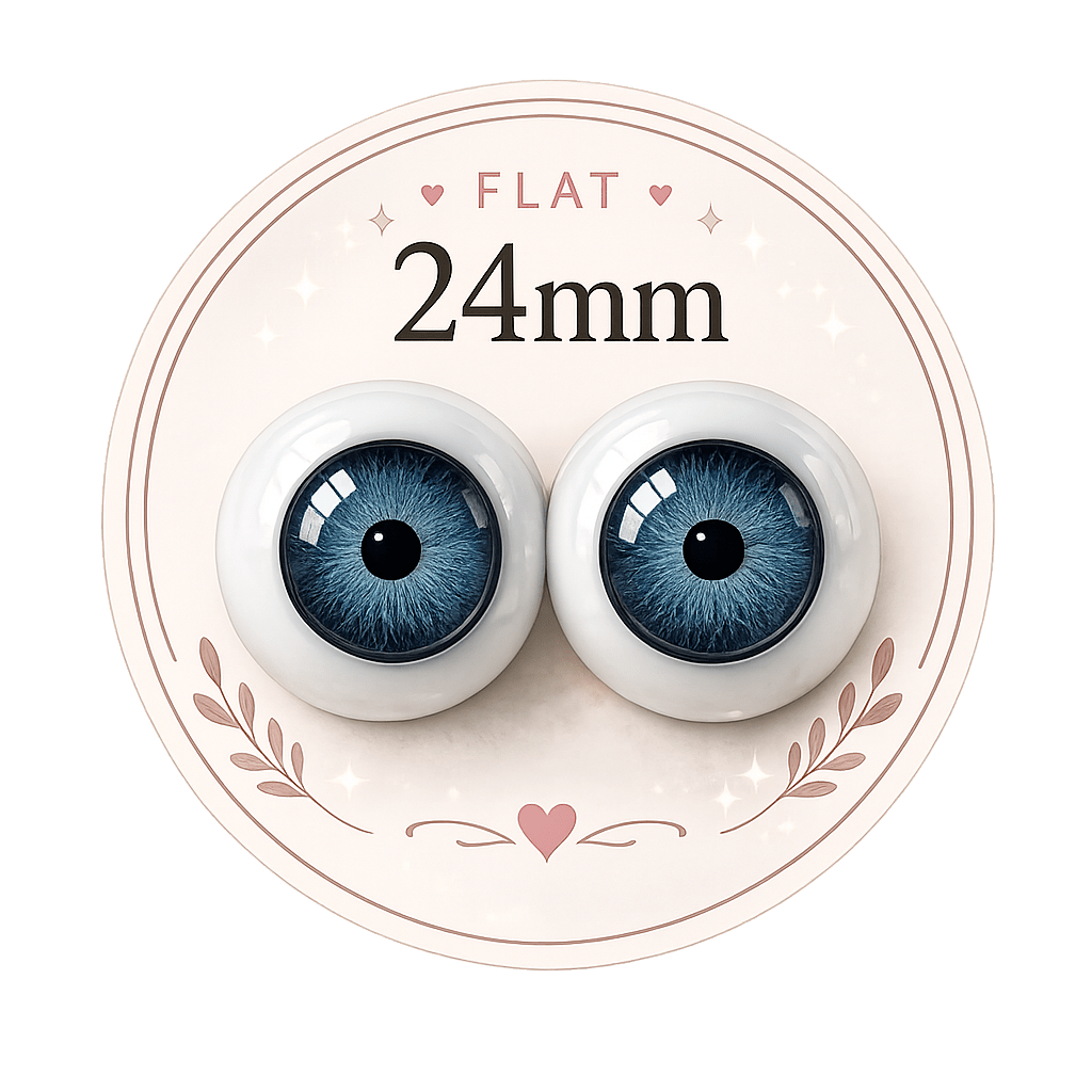 Occhi Reborn Flat da 24mm - Il mio negozio