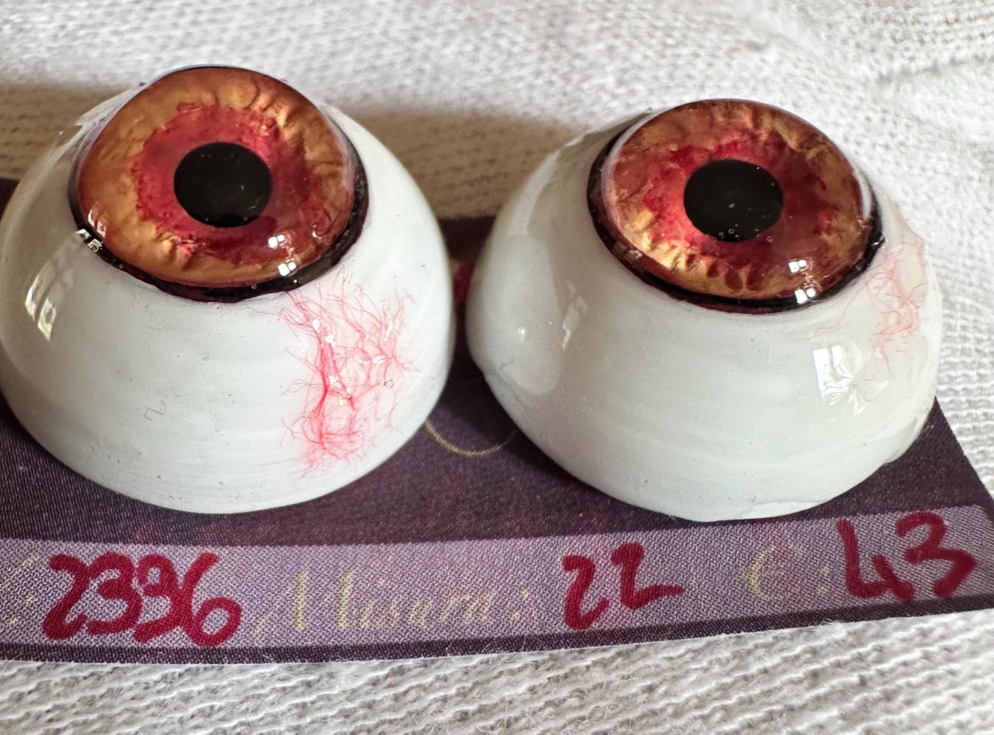 Pennywise - 22mm FLAT 2396 | Reborn Doll Eyes | CarolaCarollsEyes