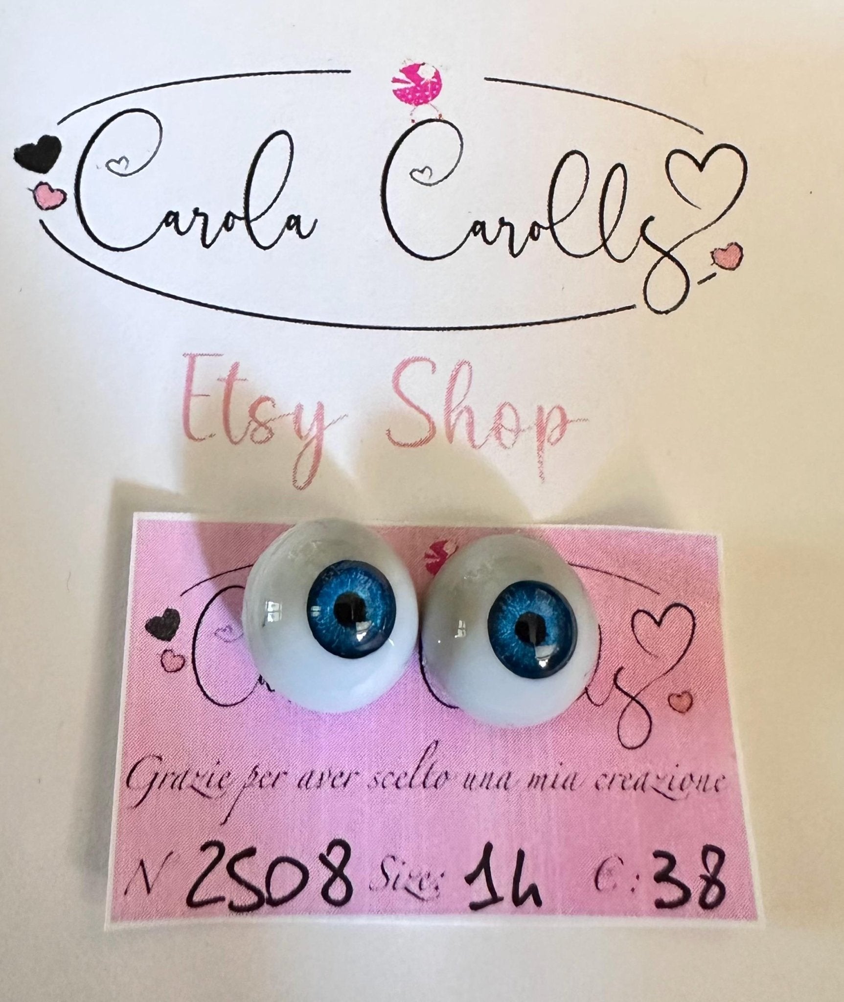 Blu - 14 mm FLAT #2508