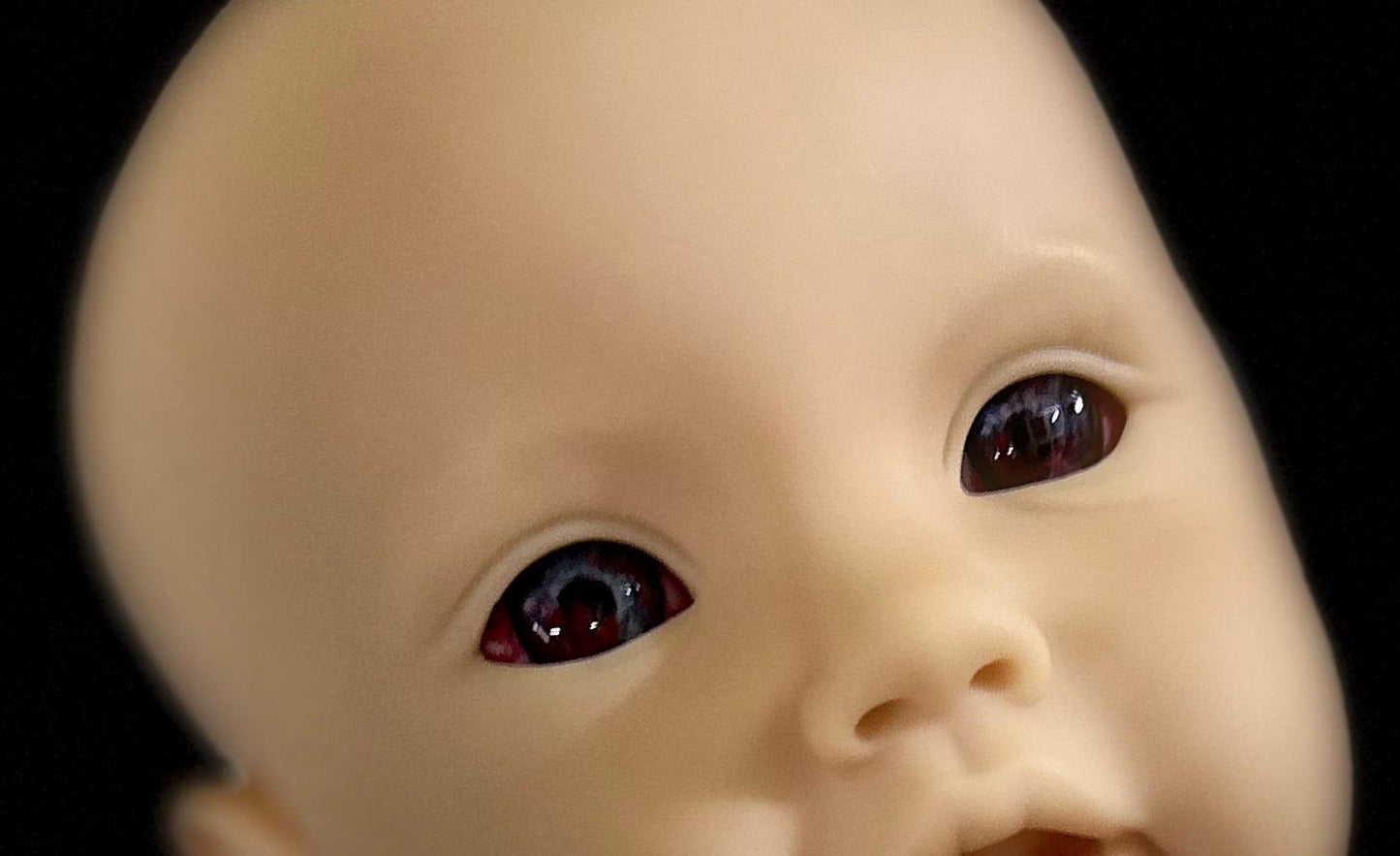 Zombie - 24mm FLAT 1913 | Reborn Doll Eyes | CarolaCarollsEyes