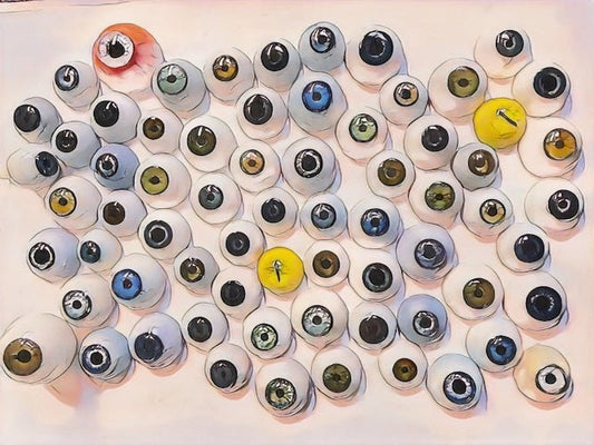 Occhi 20mm BLU Prova! | Reborn Doll Eyes | CarolaCarollsEyes